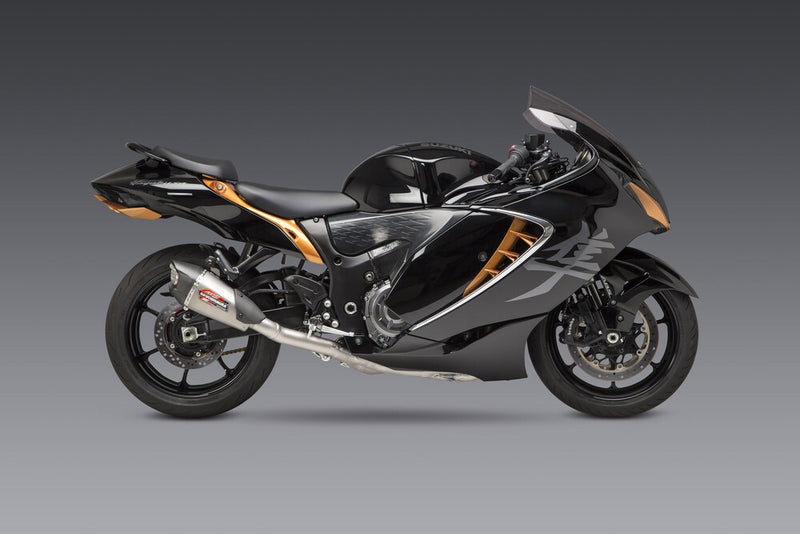 Yoshimura Exhaust AT2 Race FS SS SS CF Works - 11211AP520 Suzuki 1300R Hayabusa 2022-2025