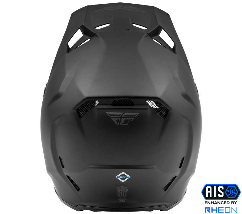 Fly Racing Youth Formula CC Solid Helmet Matte Black YL