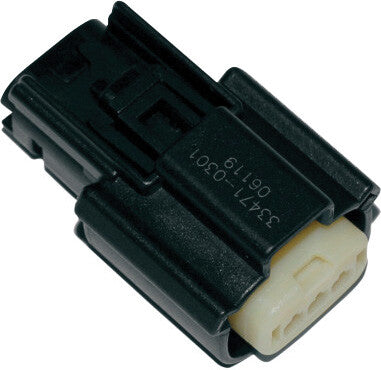 Namz Custom Cycle 850-08304 NM-33471-0301 MOLEX 3-PIN FEMALE CONNECTOR HD72512-07BK FL MODELS 07-UP