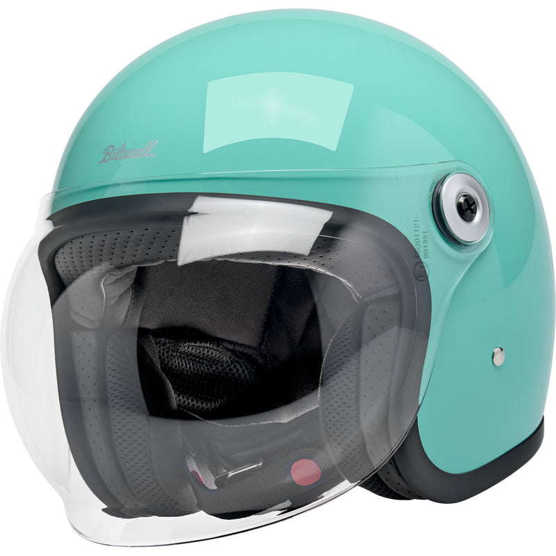 BILTWELL Tahoe™ Solid Helmet - Gloss Mint Julep