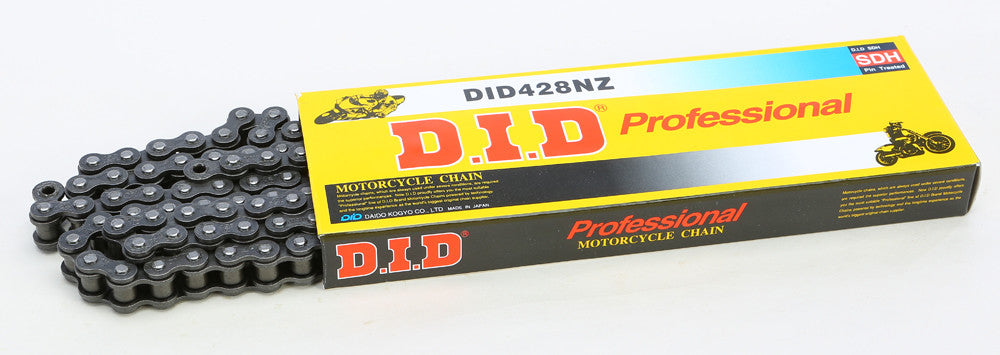 D.i.d 690-22120 428NZX120RB SUPER 428NZ-120 NON O-RING CHAIN BLACK