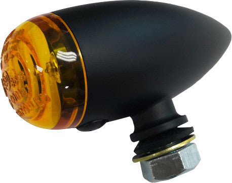 Harddrive 820-0370A 20-6589SALED LED BULLET MARKER LIGHT CHROME W/AMBER LENS