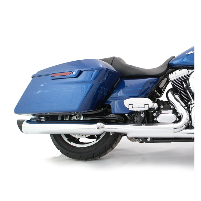 Tab Performance 4" B.A.M. Stick Slip-On Mufflers | Chrome 121-1294