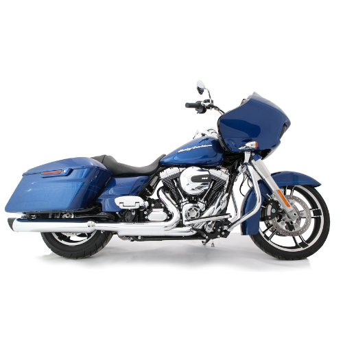 Tab Performance 4" B.A.M. Stick Slip-On Mufflers | Chrome 121-1294