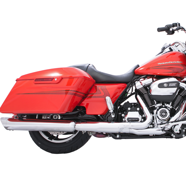 TAB Performance-4" B.A.M. Stick Slip-On Mufflers - Chrome