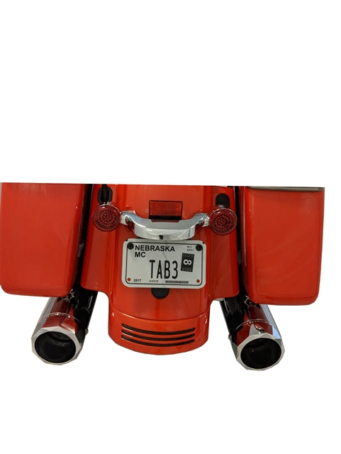 Tab Performance 4.5" B.A.M Stick Slip-On Mufflers | Chrome - Chrome Straight Tips, No Baffles 121-1297-C2-NB
