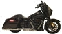 Tab Performance 50 Cal (5") Slip-On Mufflers Chrome Chrome Slash Cut Tip, 2.5" Louvered Core - 121-1299-95-2016-C-2.5 For Harley Touring 1995-2026