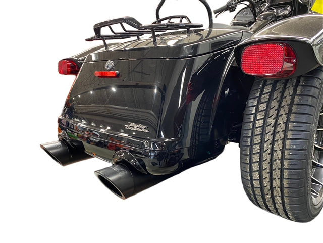 Tab Performance 4.5" B.A.M Stick Slip-On Mufflers | Black - No Tips, Zombie Baffles 121-2293-N-Z