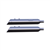 Tab Performance 4.5" B.A.M Stick Slip-On Mufflers | Midnight Chrome - Midnight Chrome Straight Cut, Zombie Baffles 121-4297-M2-Z