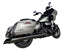Tab Performance 50 Cal (5") Slip-On Mufflers | Torched Chrome - 2017-Up, Torched Chrome Straight Tips, Zombie Baffles 121-5299-2017-UP-T2-Z
