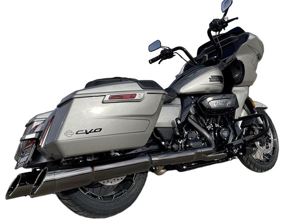 Tab Performance 121-5299-T-Z 50 Cal 5 Inch Diameter Pipe Slip-On Mufflers Harley Davidson Touring Torched Chrome Zombie Baffles (Loud) 2017-Up Torched Chrome Slash Cut Tip