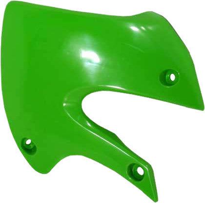 Acerbis Radiator Shrouds Green - 2043730006 For Kawasaki KX 100 / KX 85 2001-2013 | Suzuki RM 100 2003-2004