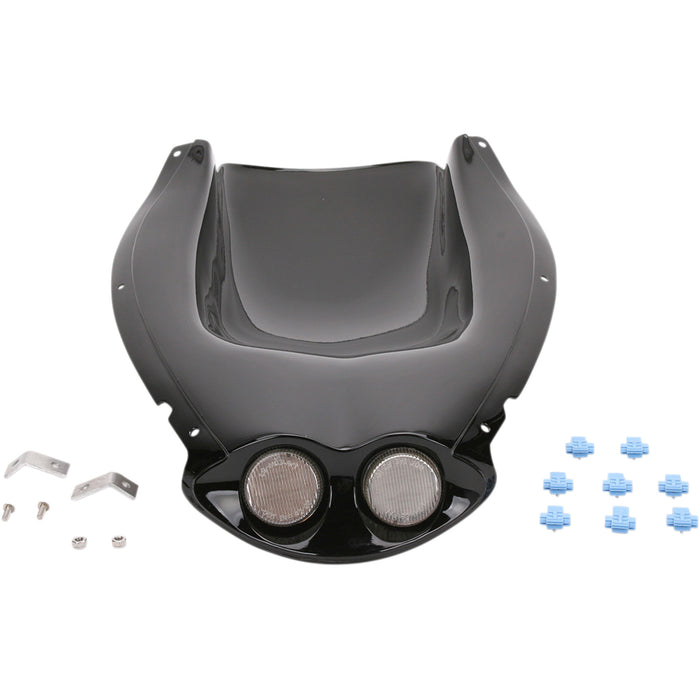 HOT BODIES 0521-0071 S04BU-SB-BLK Superbike Undertail Superbike 2 Undertail - Black - Suzuki - GSX 1300 R Hayabusa