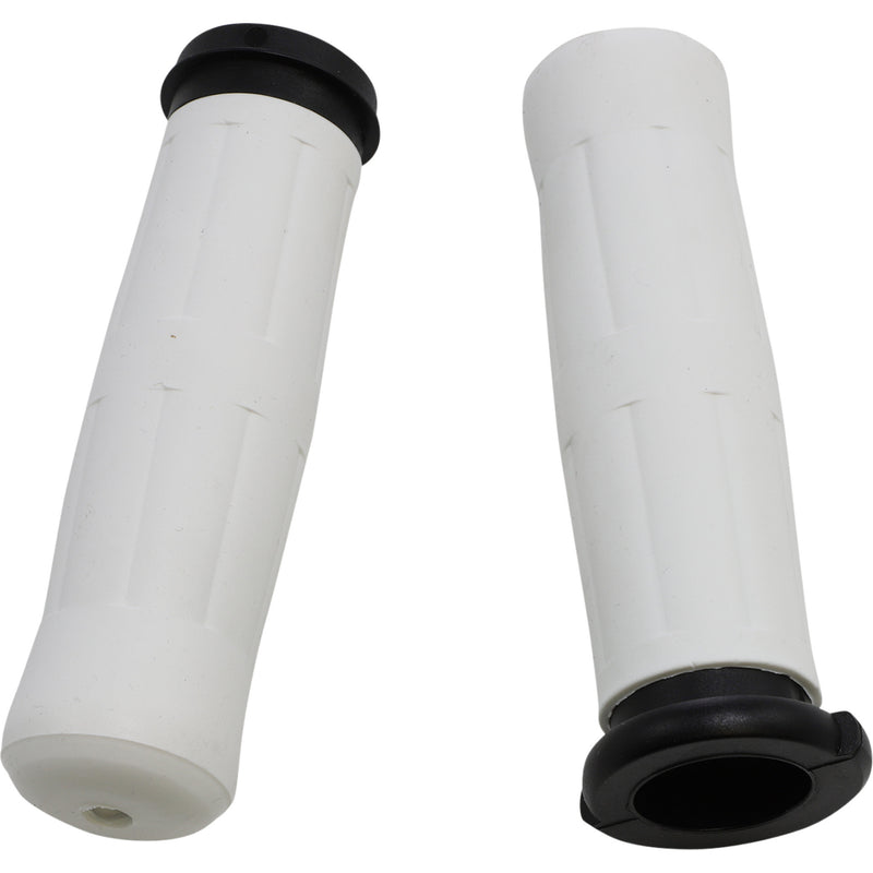 Avon Grips - OLD-69-WHITE-FL For Harley Motorcycles 2008-2023