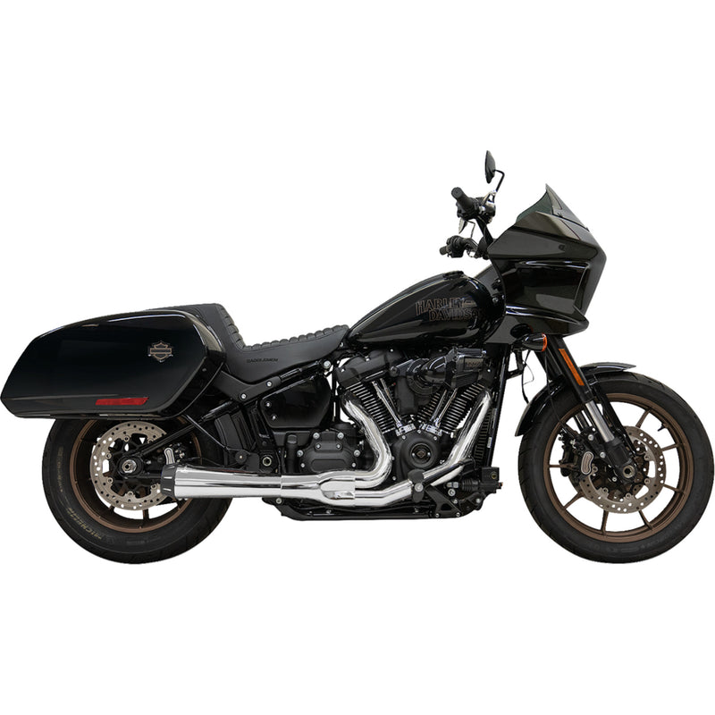 Bassani Xhaust Road Rage III 2-Into-1 Exhaust System - 1S81RE For Harley Softail 2018-2024