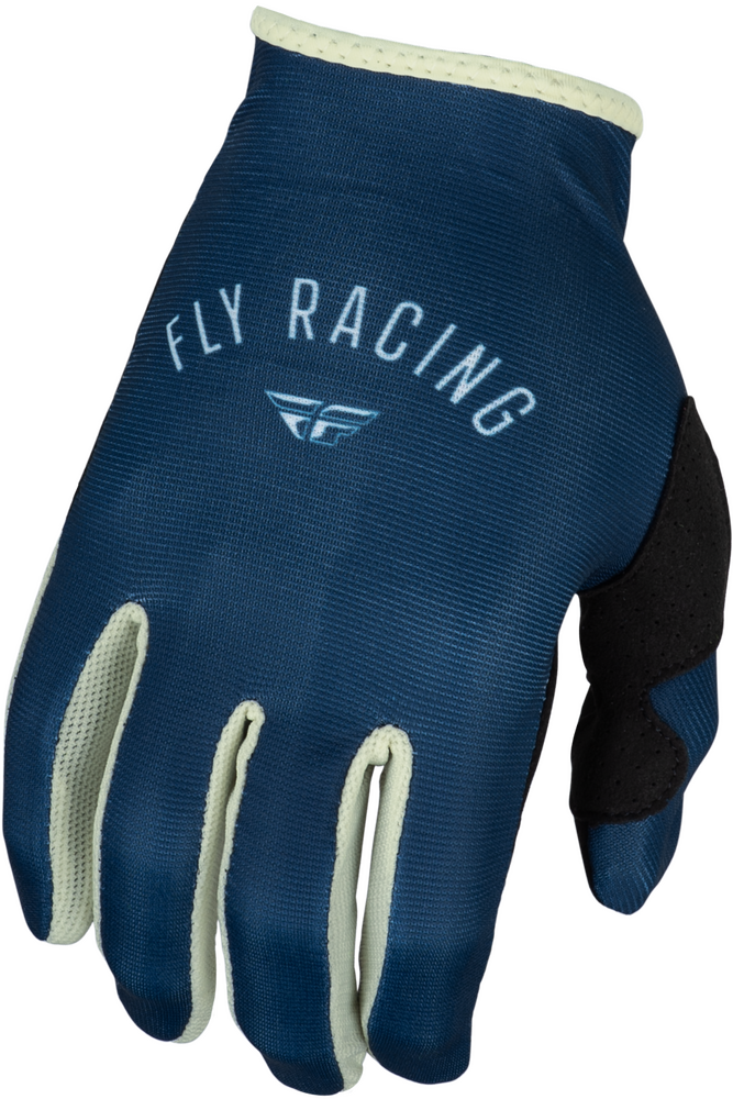 Fly Racing 377-612M 377-612M WOMEN'S LITE GLOVES NAVY/IVORY MD