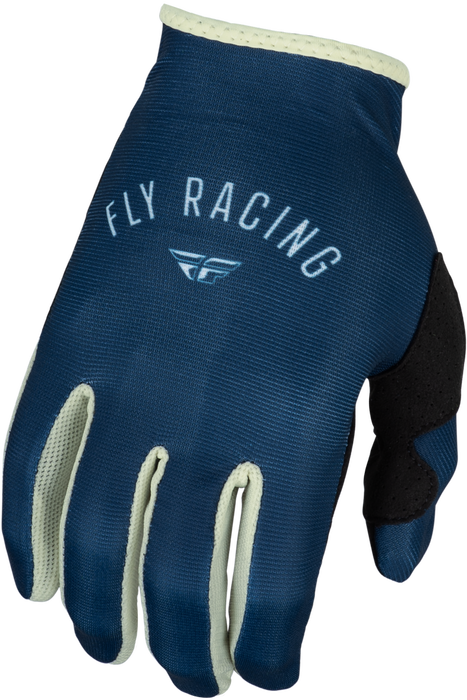 Fly Racing 377-612M 377-612M WOMEN'S LITE GLOVES NAVY/IVORY MD
