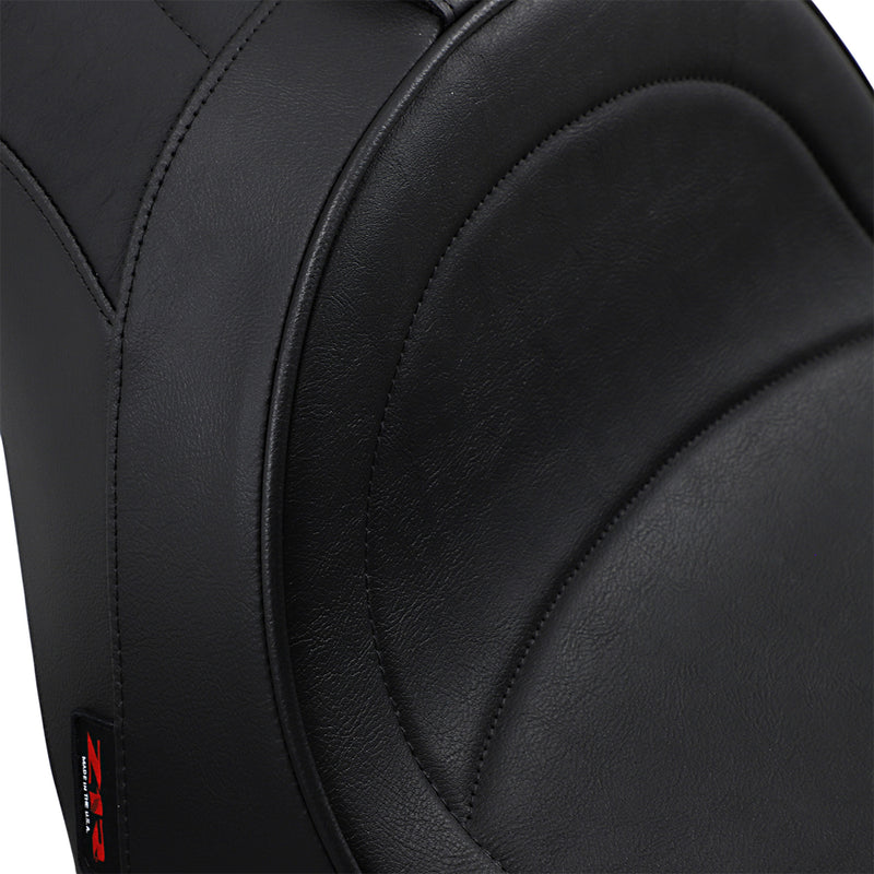 Z1R 0810-1720 Low-Profile Touring Seat With EZ Glide II™ Backrest Option Double Bucket Seat - Backrest - Mild - Raider
