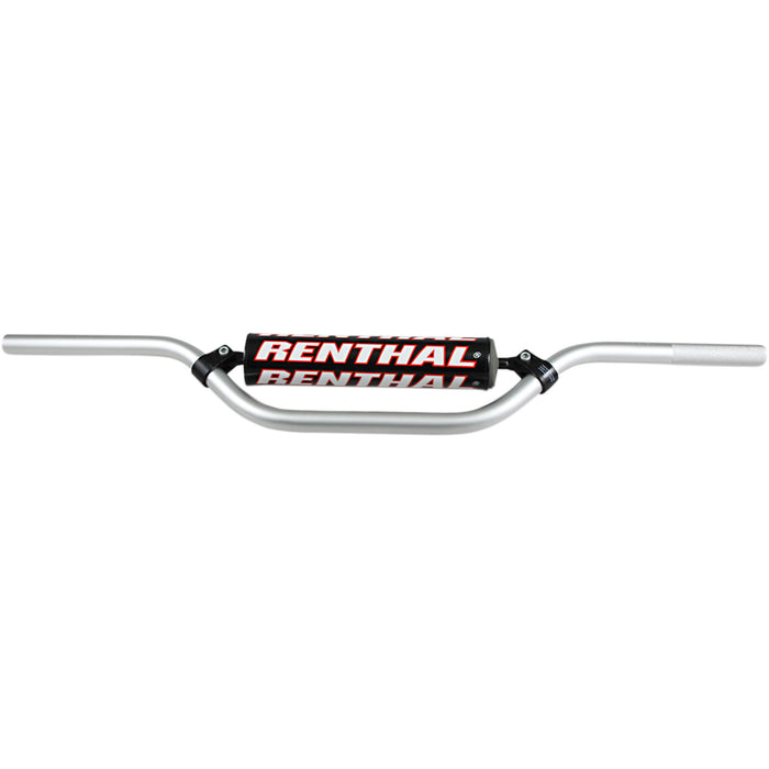 RENTHAL 0601-0143 799-01-SI-01-185 7/8" Off-Road Handlebar — CRF/Mini/MX Handlebar - 7/8" - 799 - CRF150F/240F ('03 - '09) - Silver