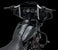 Tab Performance Folsom Prison Handlebars Street/Electra/Ultra Glide & TriGlide Ultra - - - 12", 2009-Up Tri Glide Ultra, Chrome 125-1120-12-2009-UP-CHROME