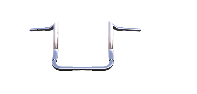 Tab Performance Folsom Prison Handlebars Street/Electra/Ultra Glide & TriGlide Ultra - - - 12", 1995-2024 Electra/Ultra Glide 1995-2023 Street Glide, Chrome 125-1120-12-1995-2024-CHROME