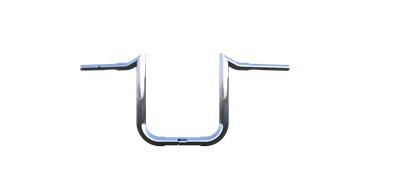Tab Performance Folsom Prison FlexFitment Handlebars 1.25" Clamping - 125-1121-12-2023-UP-CHROME For Harley Road Glide / Touring / Softail 2015-2024