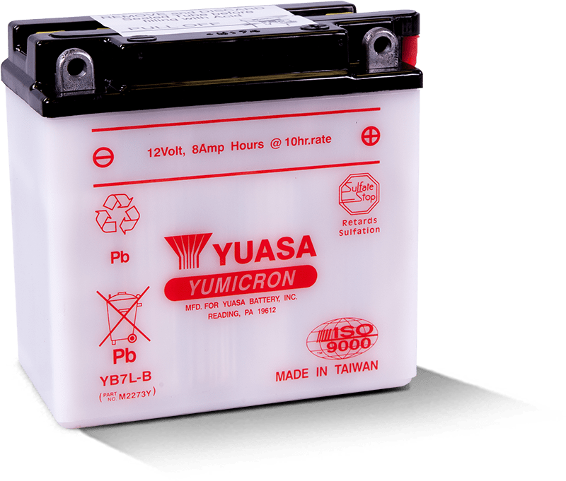 Yuasa Battery YUAM2273Y Yuasa YB7L-B Yumicron 12-Volt Battery - User 1