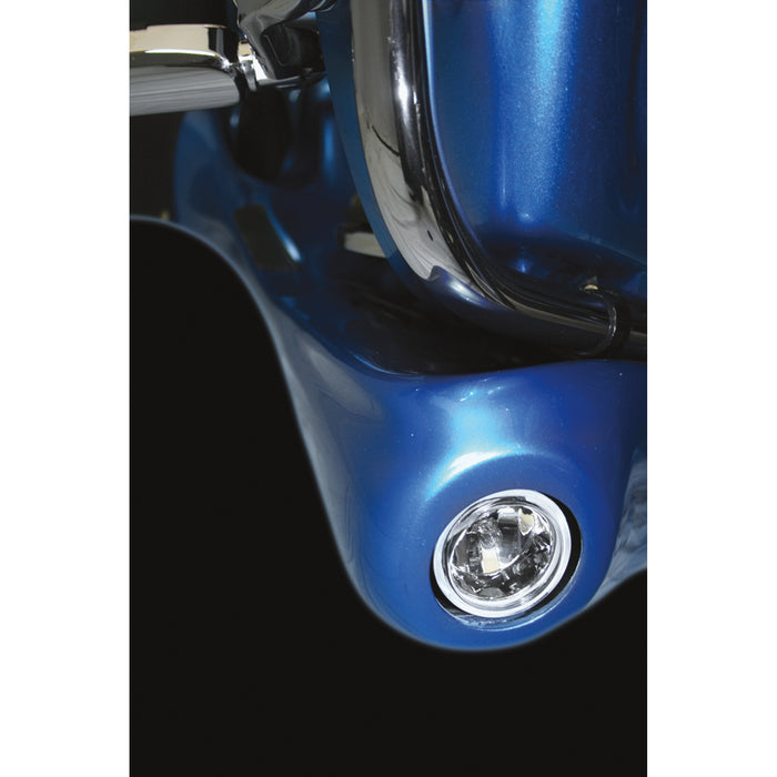 MOTOR TRIKE 2001-0889 MTEL-0379 Auxiliary Fog Lights for Trax Running Boards Auxiliary LED Fog Lights - Trax Running Boards