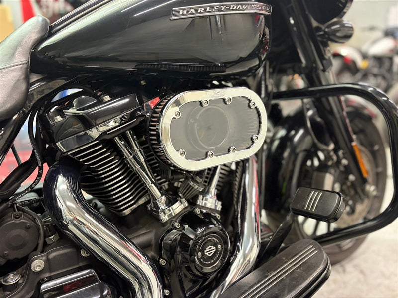 Tab Performance Zombie Breath Intake Chrome Stainless - 127-1009 For Harley Touring 2017-2025