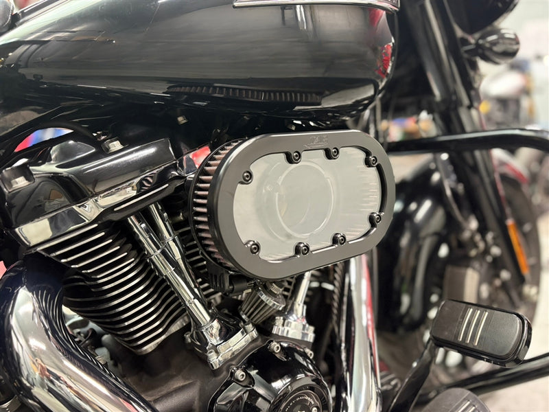 Tab Performance Zombie Breath Intake Black Stainless - 127-2009 For Harley Touring 2017-2025