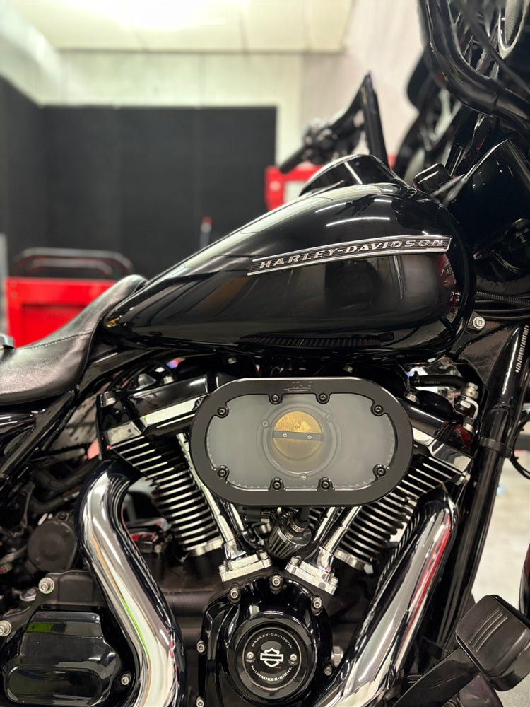 Tab Performance Zombie Breath Intake Black Stainless - 127-2009 For Harley Touring 2017-2025