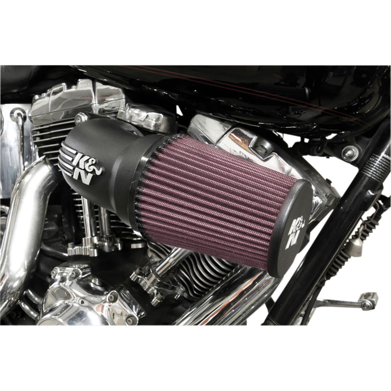 K & N Aircharger Intake System - 57-1137 For Harley Motorcycles 2001-2017