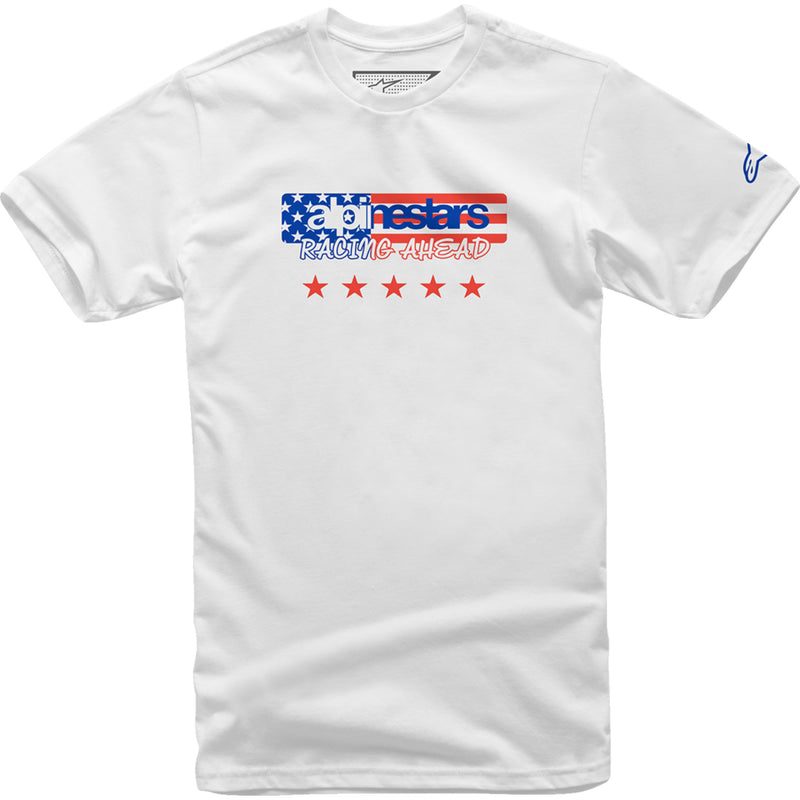 ALPINESTARS 3030-23135 12137261020L USA Again T-Shirt white - large