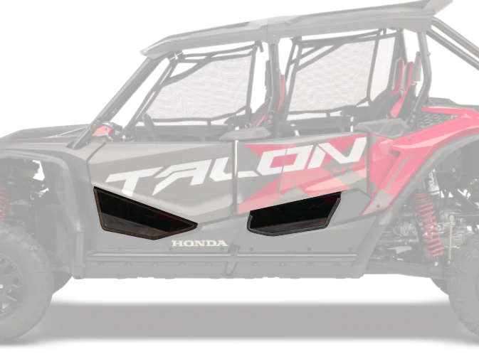 Spike Lower Door Inserts Tinted - 55-2840 Honda Talon 2020-2021