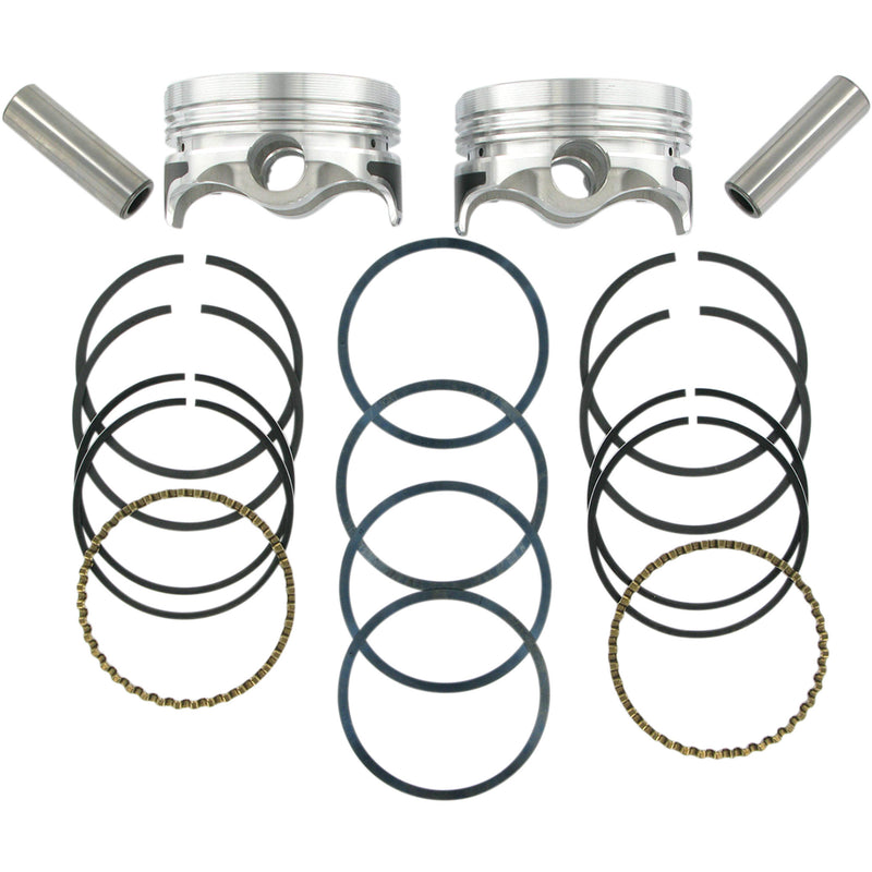 KB Performance Forged Piston Kit - KB922C.STD For Harley Sportster 1986-2020