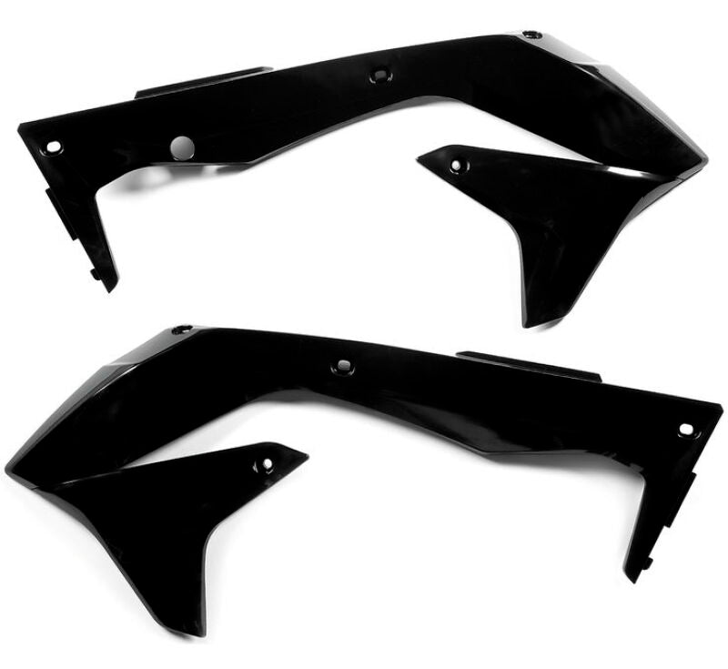 Acerbis 2449690001 16-18 Kawasaki KX450F Radiator Shroud - Black - Photo - Primary
