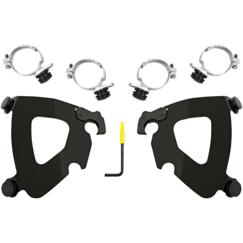 Memphis Shades Gauntlet Mounting Kit - MEB2033 For Harley Softail Low Rider 2018-2020
