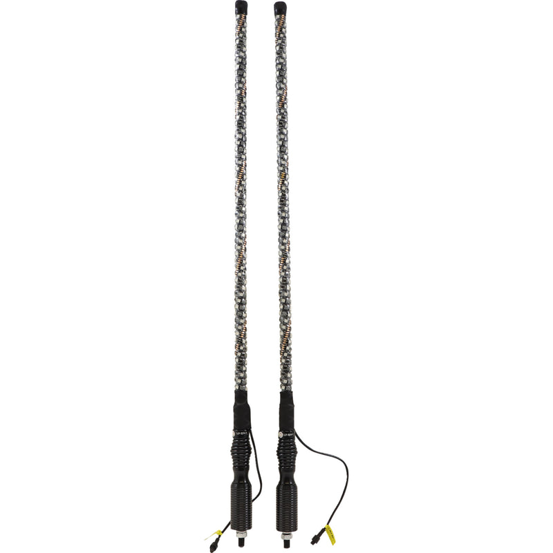 WHIPITLIGHTRODS 2040-2949 MAG-CHSBTR-132 RGB Light Rod with Magnetic Base/Spring 3' Light Rod - Magnetic Base