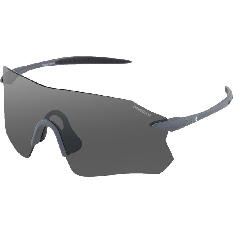BOBSTER 2610-1476 BAER01 Aero Sunglasses matte gray - smoke silver mirror