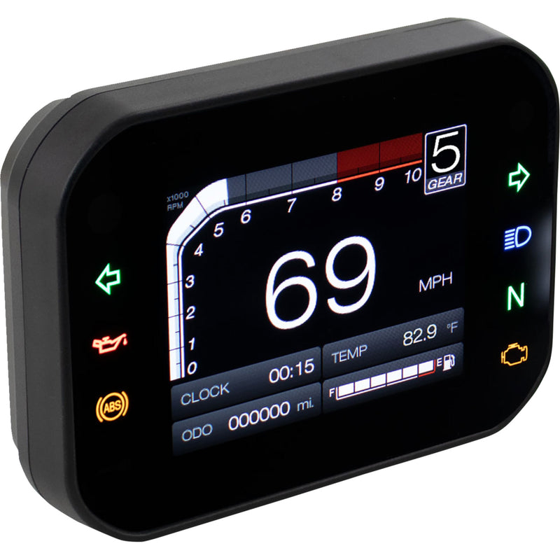 KOSO NORTH AMERICA 2212-0907 BA079000 RX-3S Multifunction Meter TFT Multifunction Meter - RX-3S - Universal