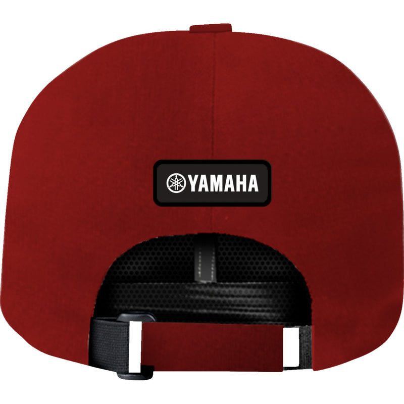 YAMAHA APPAREL 2501-3958 NP21A-H3200 Yamaha Flat Bill Hat Yamaha Heritage Hat - Red