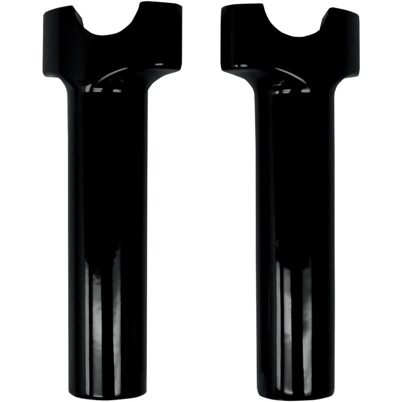 DRAG SPECIALTIES 0602-0521 Buffalo Billet Aluminum Handlebar Risers 6" - black