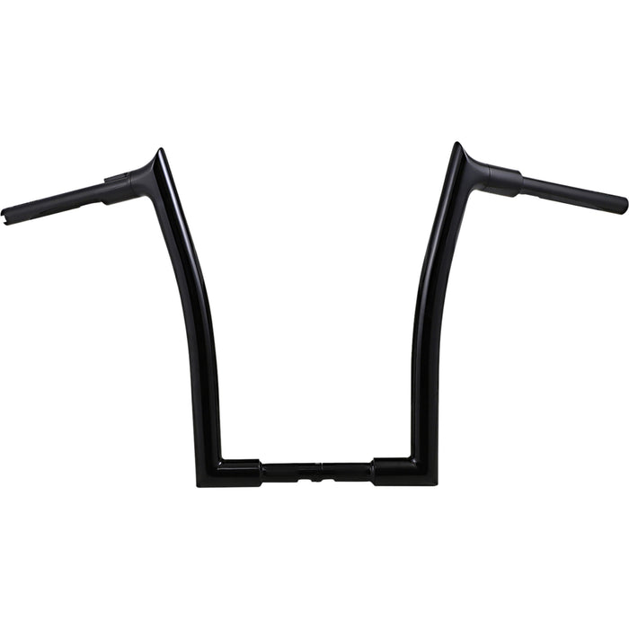 FAT BAGGERS INC. 0601-5270 807016-B 1-1/2" EZ Install Pointed Top Handlebar - 16" - Black