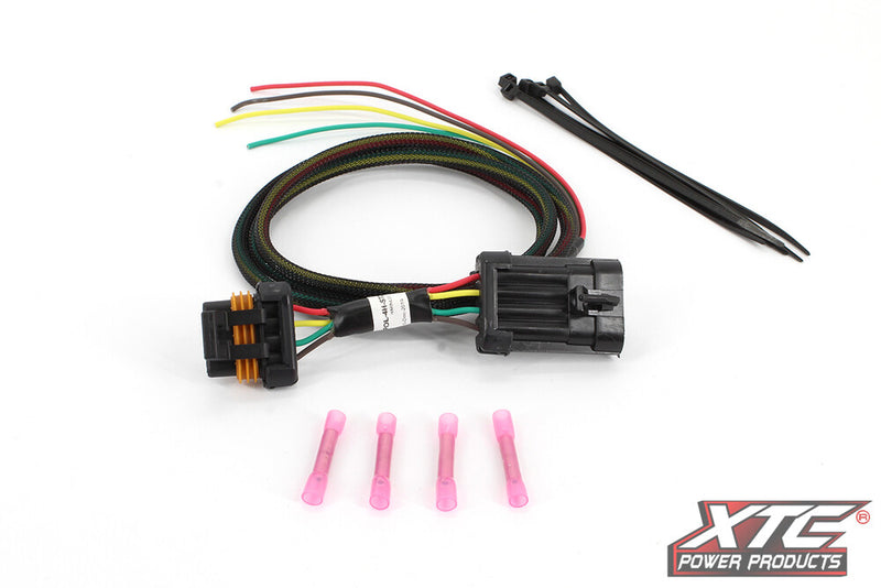 Xtc Power Products Plug N Play Tailight to Accessory Power Harness - POL-4H-STOUT Polaris UTVs 2015-2021