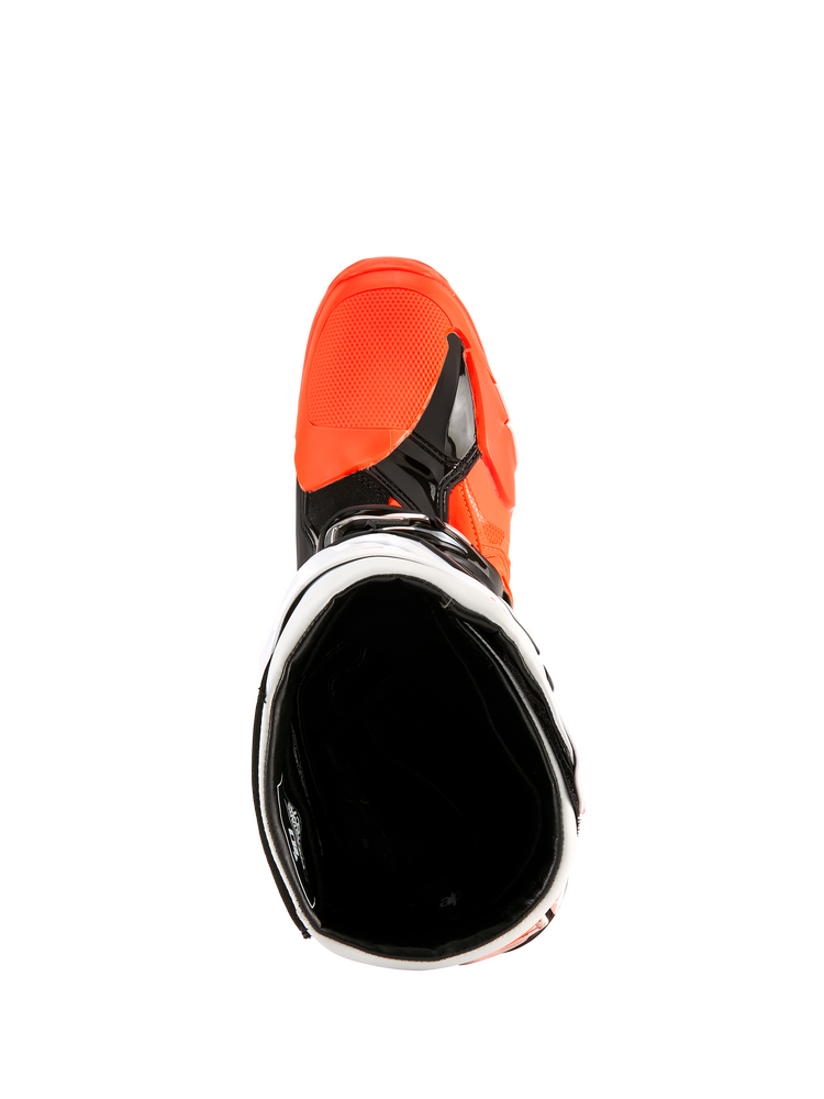 Alpinestars 482-0003909 2010025-4512-9 TECH 10 ENDURO BOOTS ORANGE FLUO/BLACK/WHITE 9