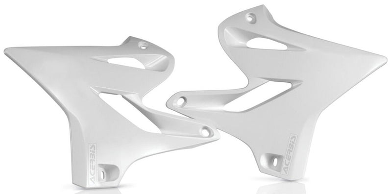 Acerbis Radiator Shrouds White - 2402980002 Yamaha YZ 125 / YZ 250 2015-2021