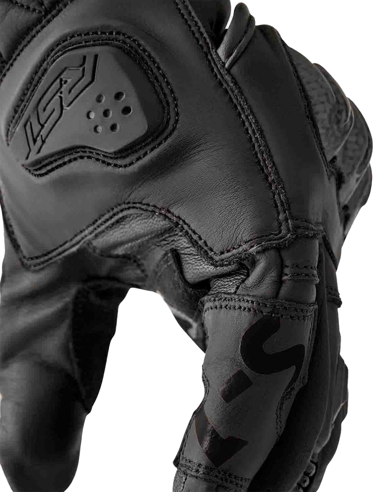 Rst 556-3650009 103650BLK-09 S1 GLOVE BLACK LEATHER MD