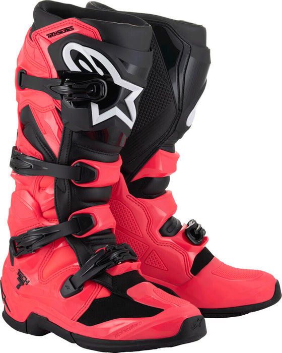 Alpinestars 482-0004510 2012025-3811-10 TECH 7 BOOTS DIVA PINK/BLACK 10