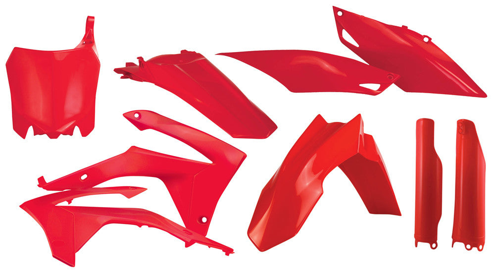 Acerbis 23144-10227 2314410227 FULL PLASTIC KIT RED