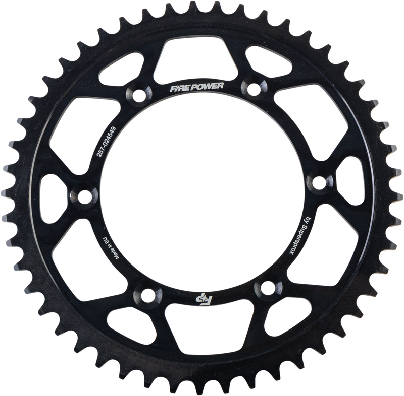 Fire Power 257-024549 FPS-245-49-BLK REAR SPROCKET STEEL 49T BLK